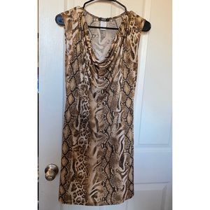 Snakeskin Dress